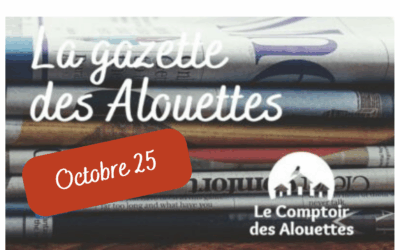La Gazette du mois d’octobre