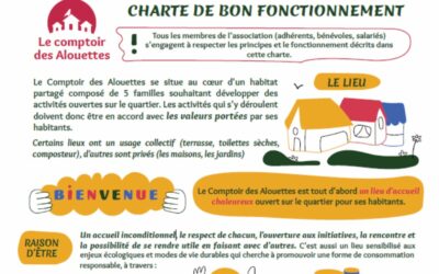 Notre nouvelle charte !